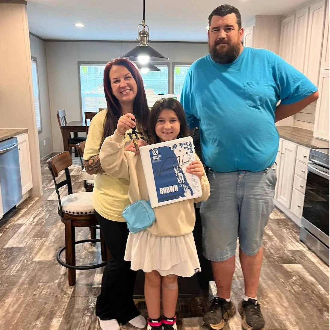 MORGAN B. welcome home image