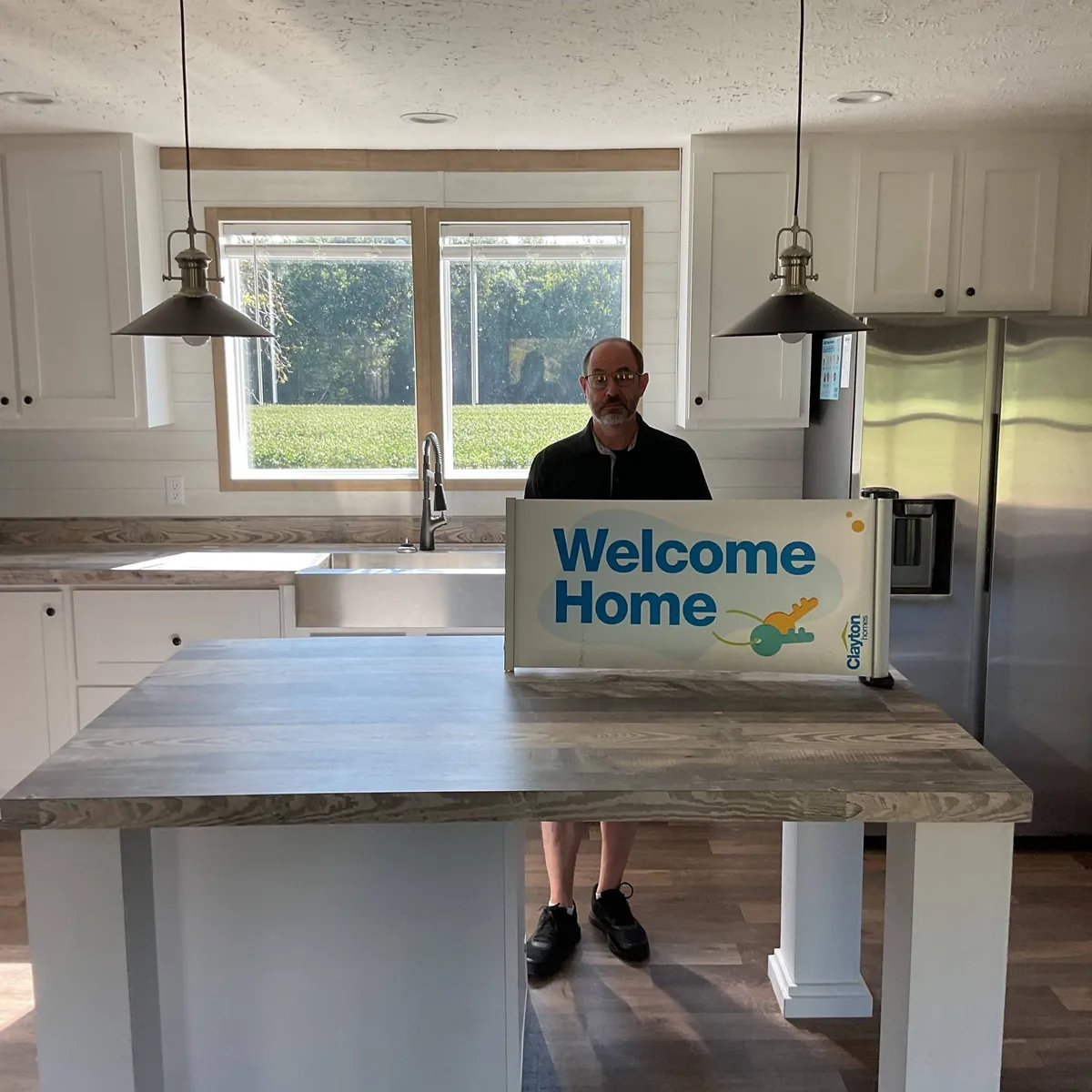 Steven Thomas D. welcome home image