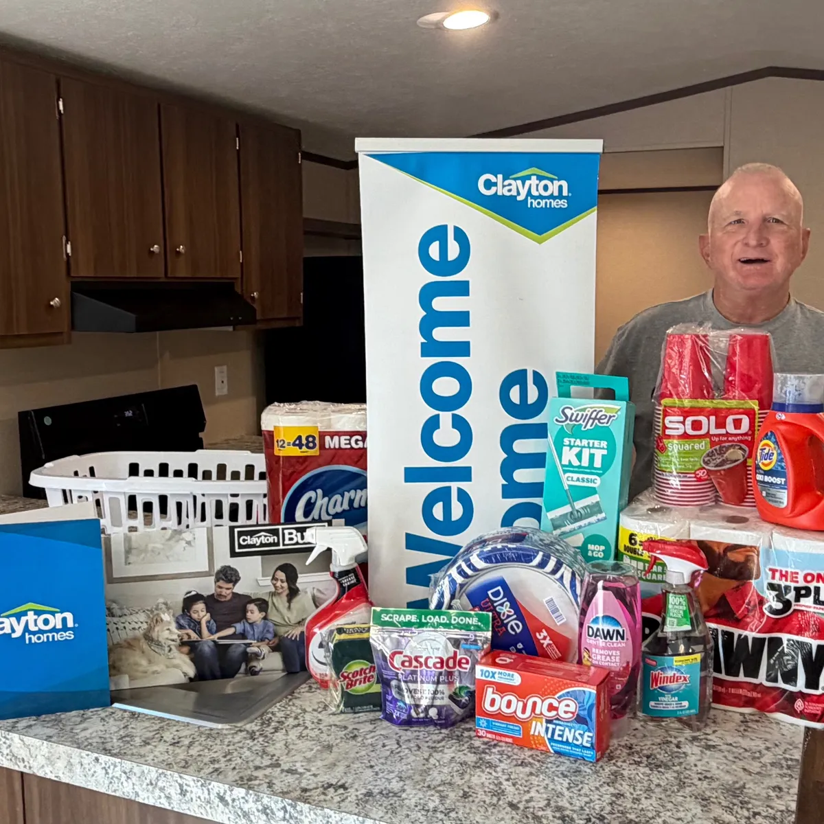 Richard M. welcome home image