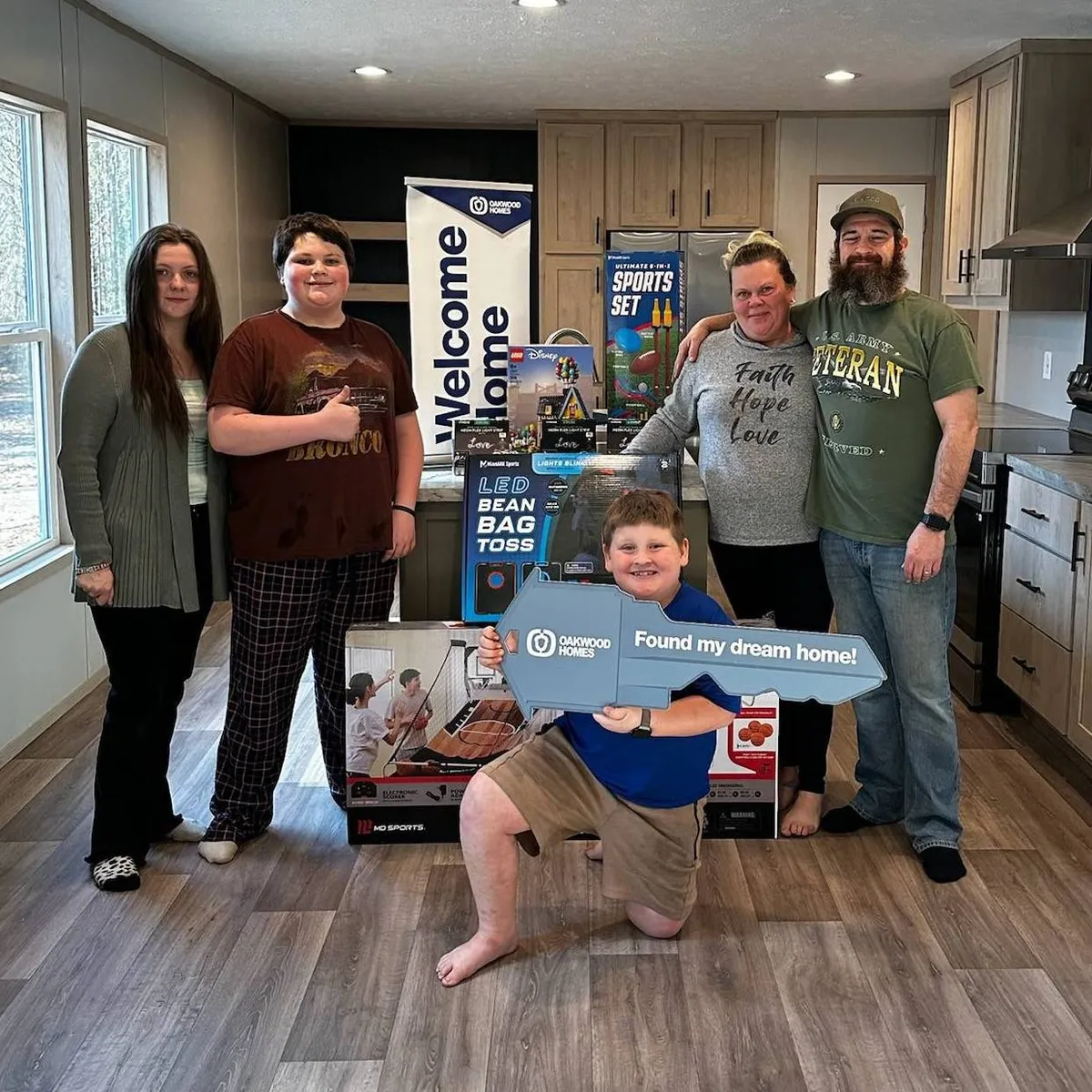 JOHN P. welcome home image