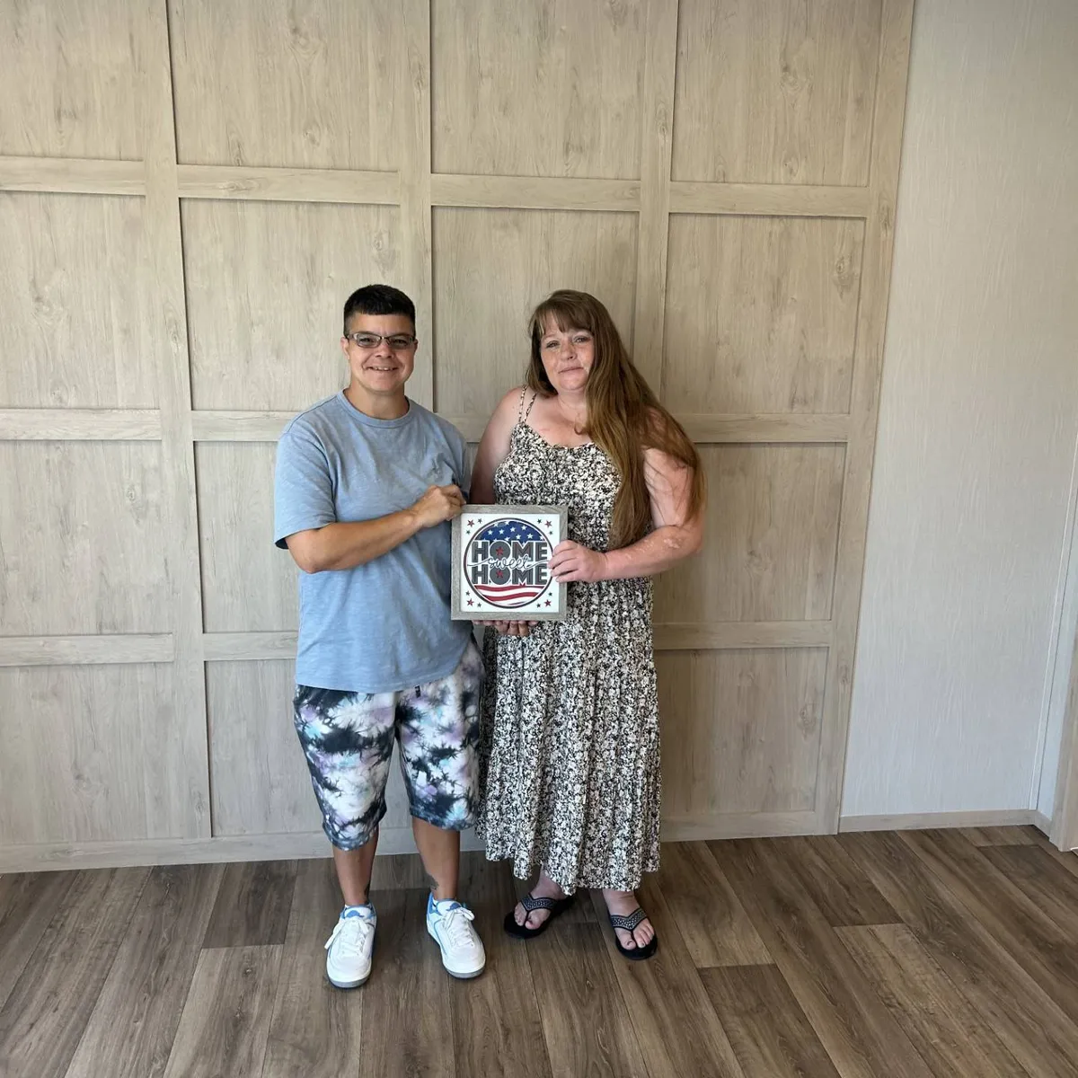 Cansas P. welcome home image