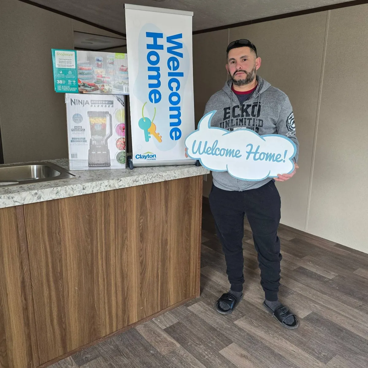 JOSE R. welcome home image