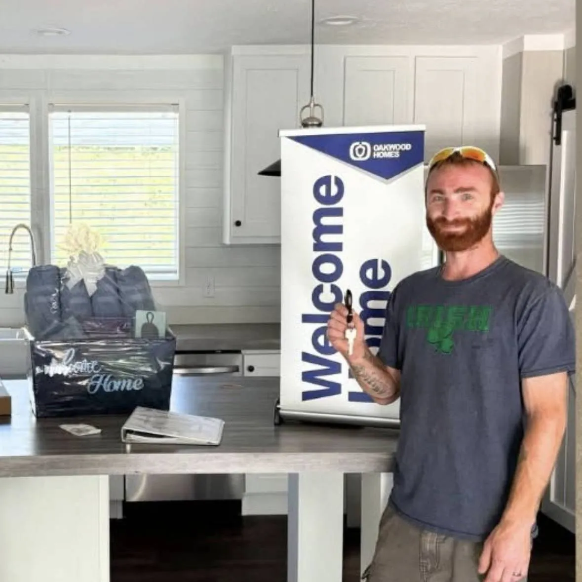 ERNEST W. welcome home image