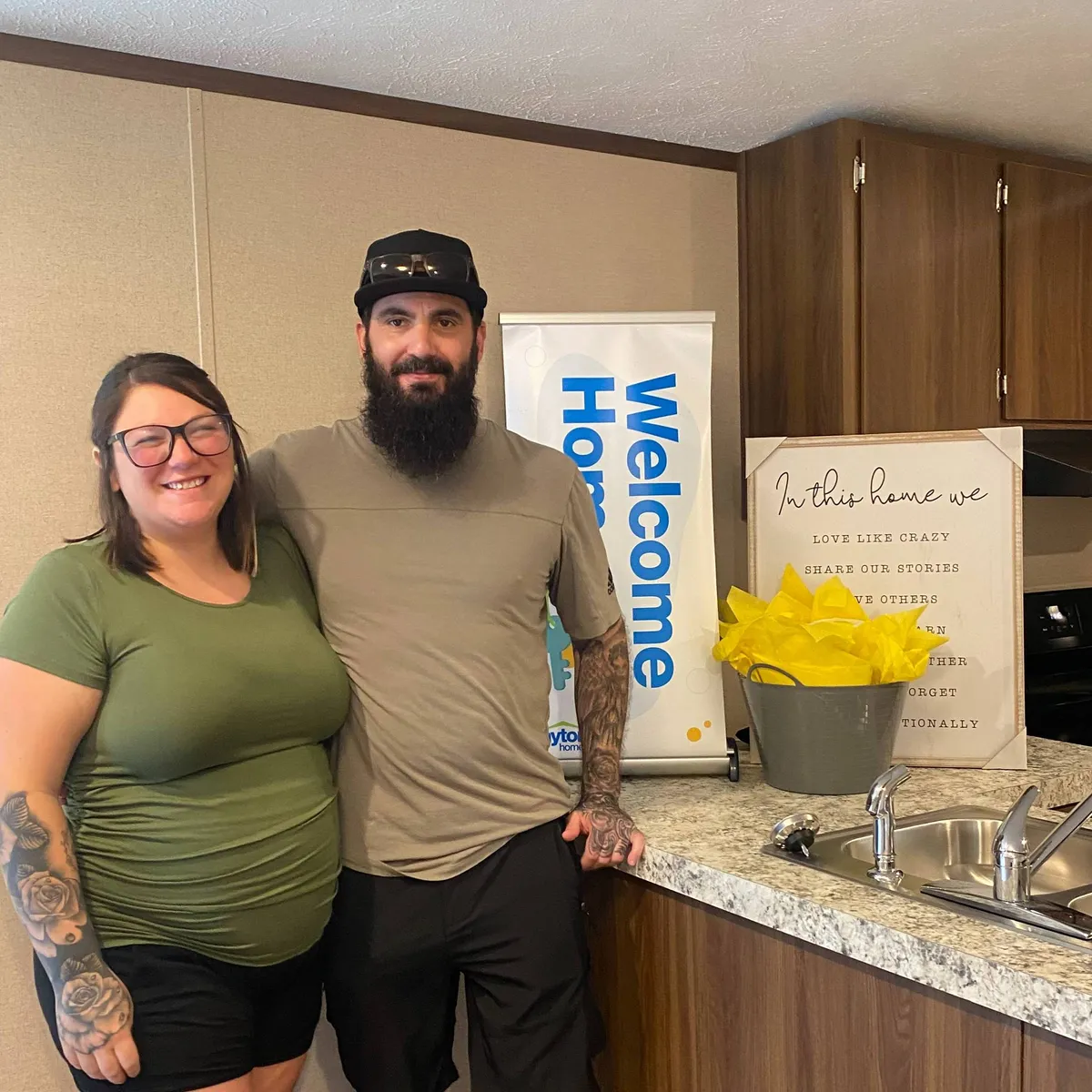 Lindsey L. welcome home image