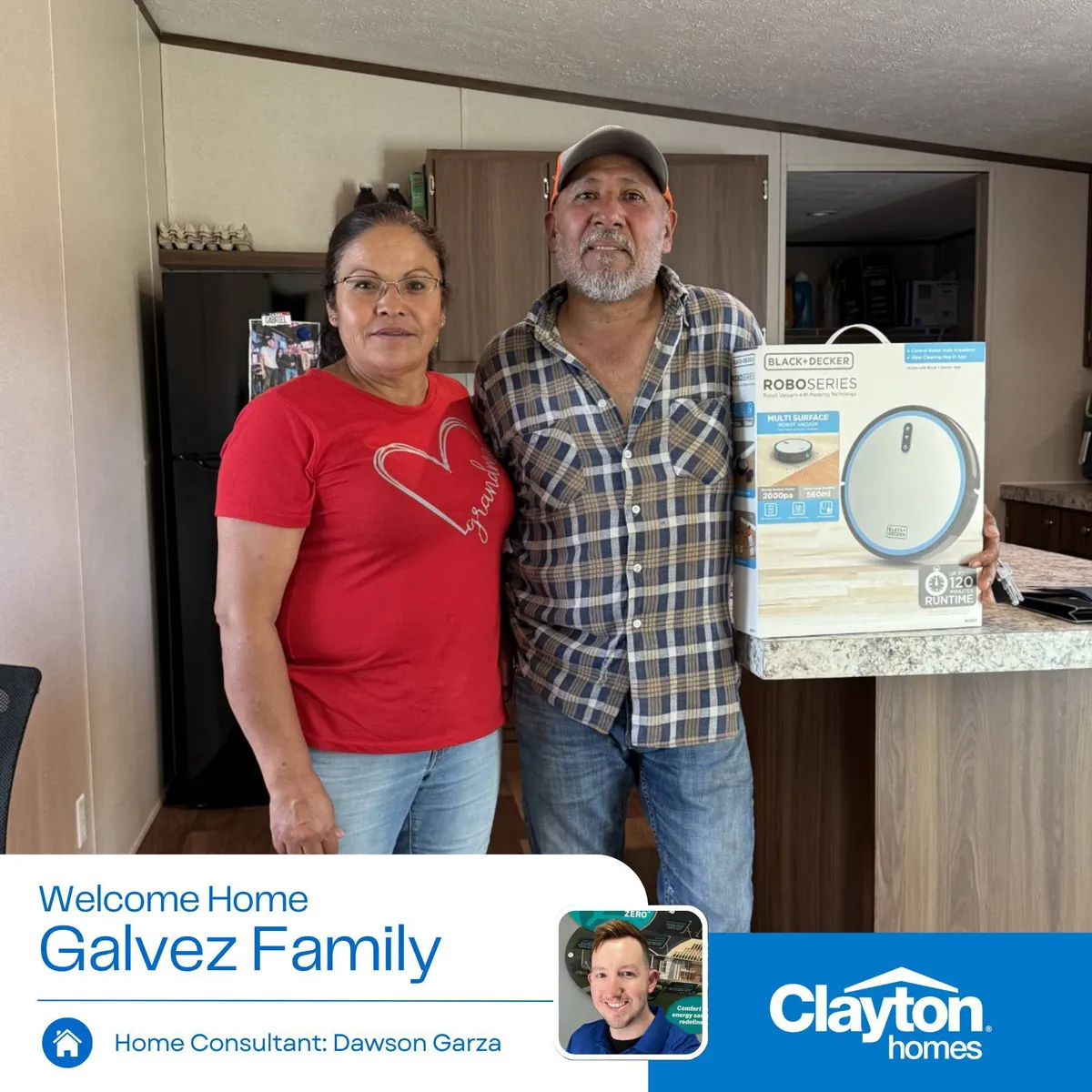 DAVID G. welcome home image