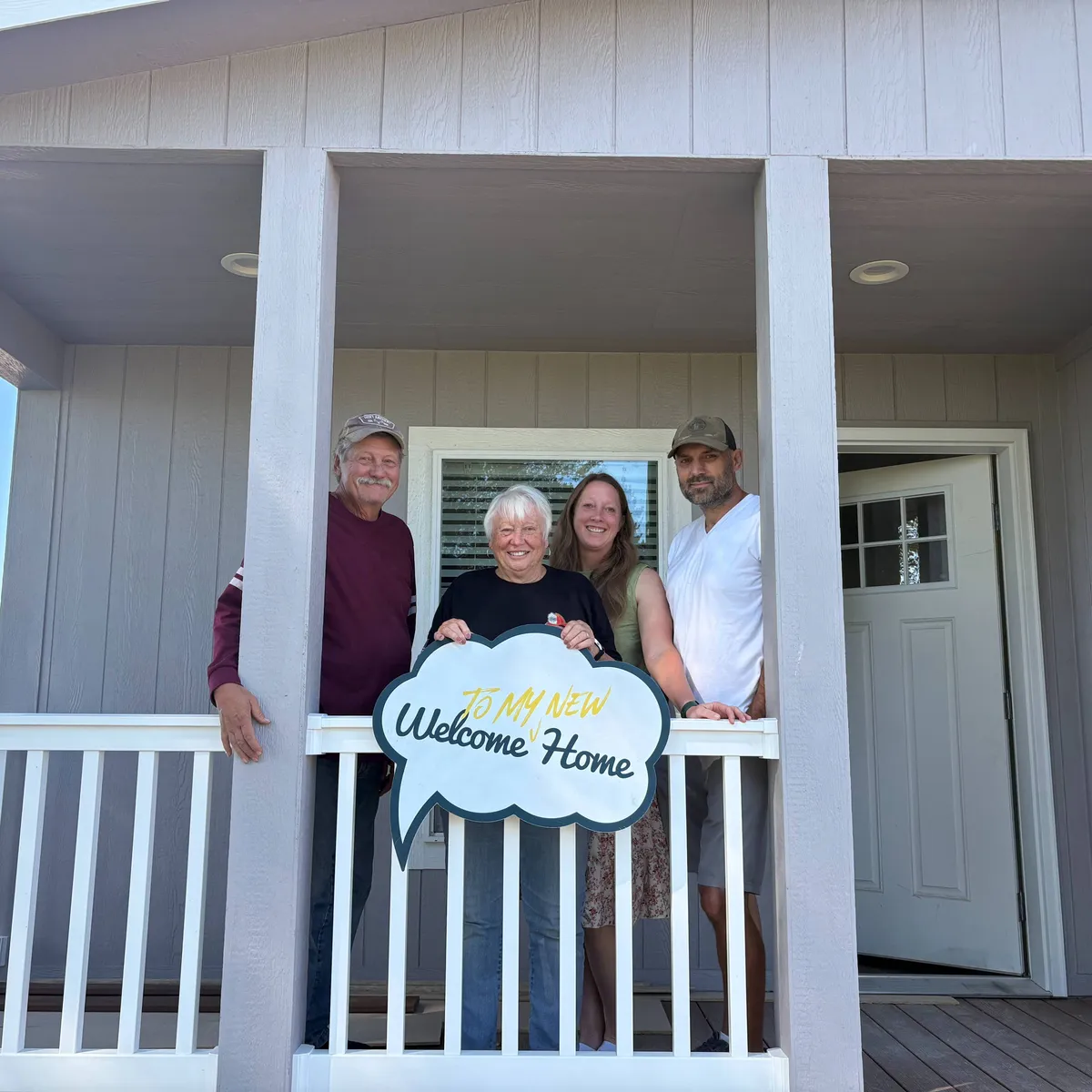 DAVID B. welcome home image