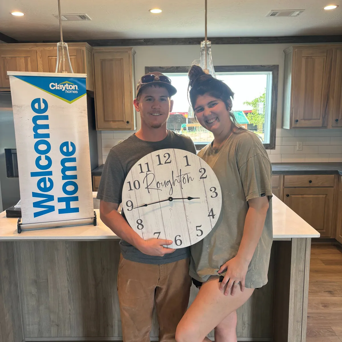 KALEB R. welcome home image