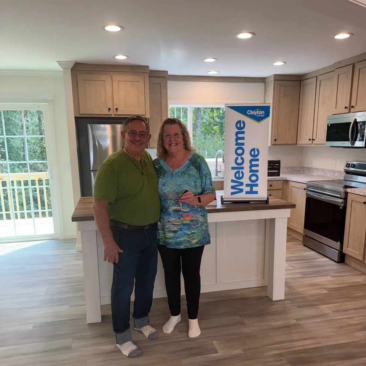LINDA K. welcome home image