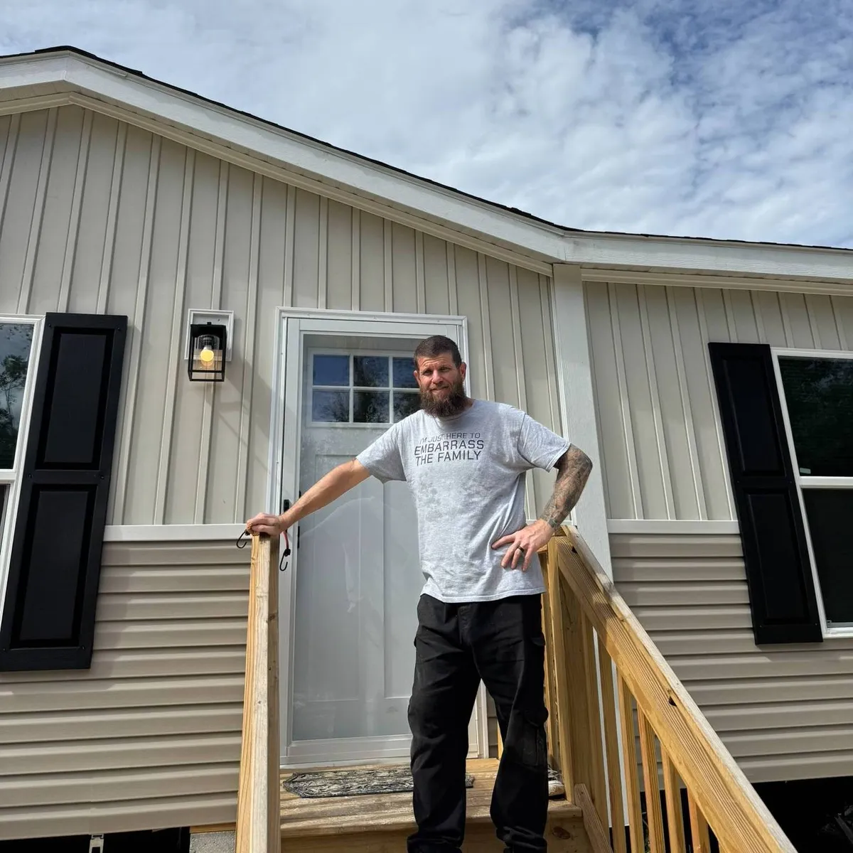 DANIEL V. welcome home image