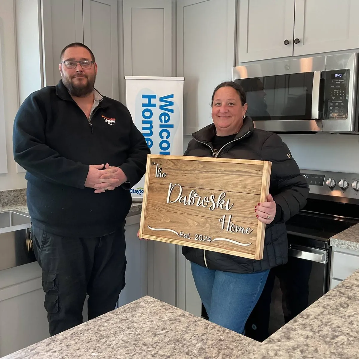 Anthony V. D. welcome home image