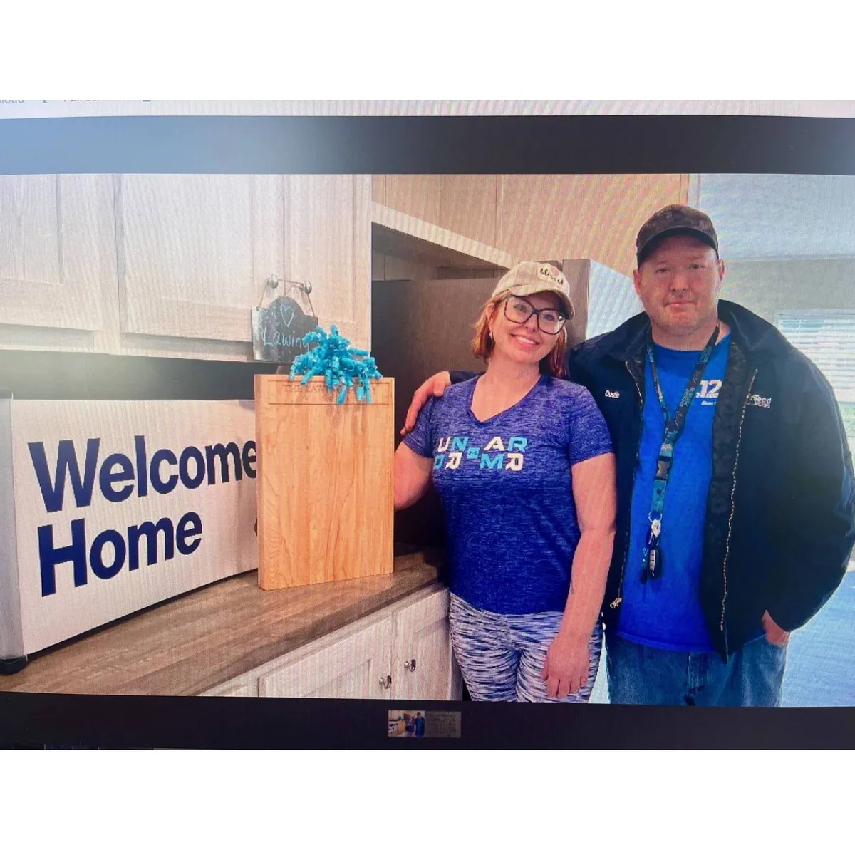 DUSTIN L. welcome home image