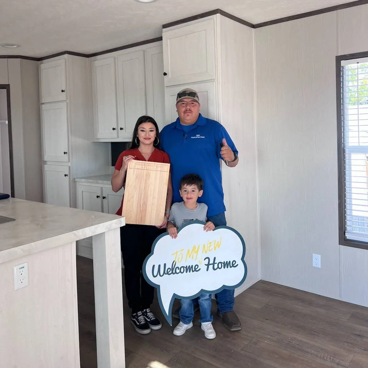 DAVID M. welcome home image