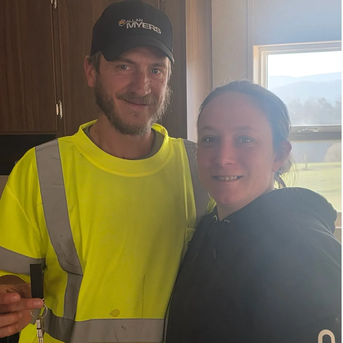 Justin M. welcome home image