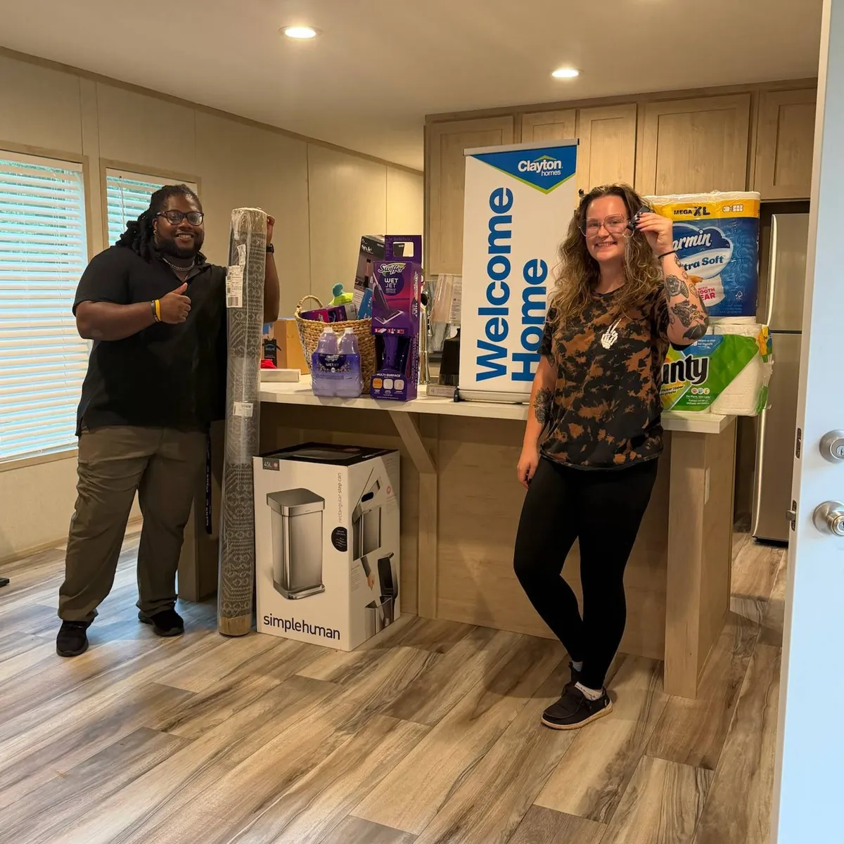GWENDA B. welcome home image
