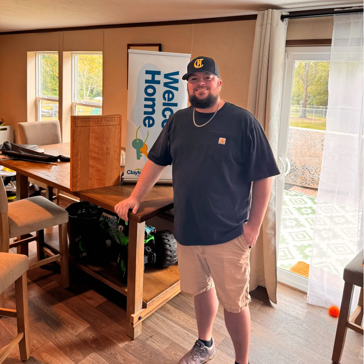 JACOB M. welcome home image