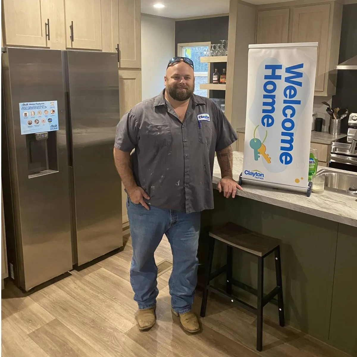 JOHN EDWARD B. welcome home image