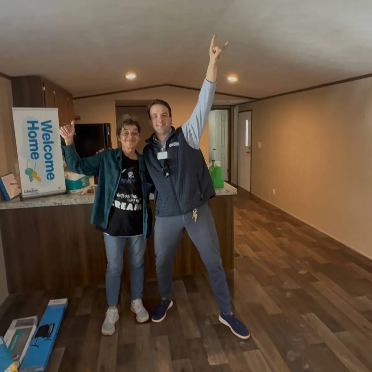 JULIE D. welcome home image