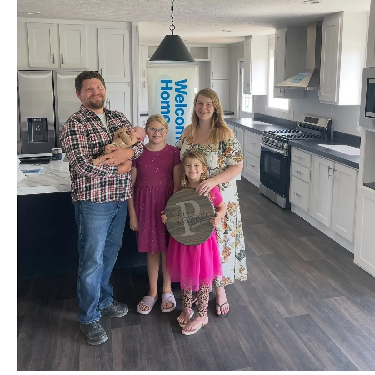 WILLIAM P. welcome home image