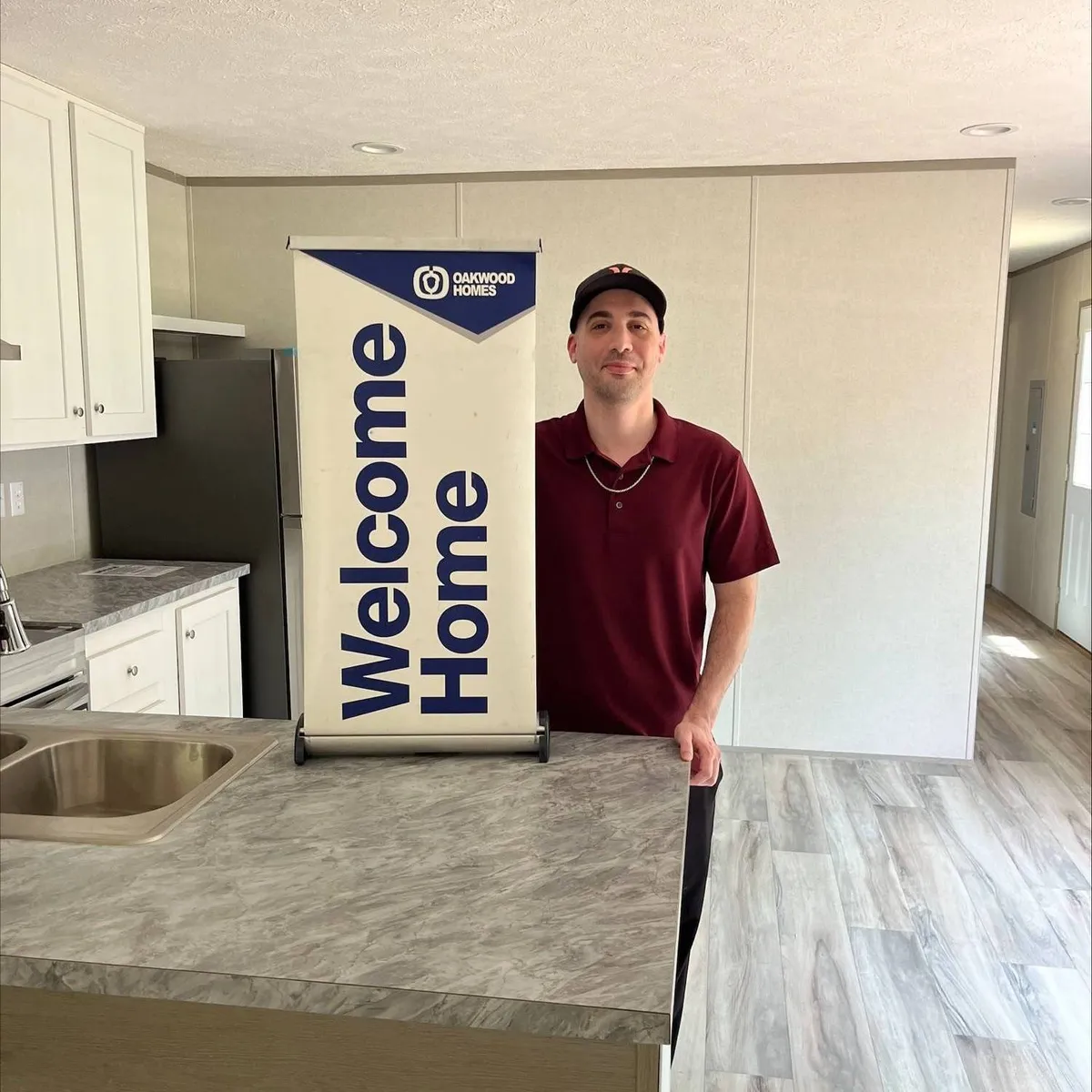 JOHN R. welcome home image