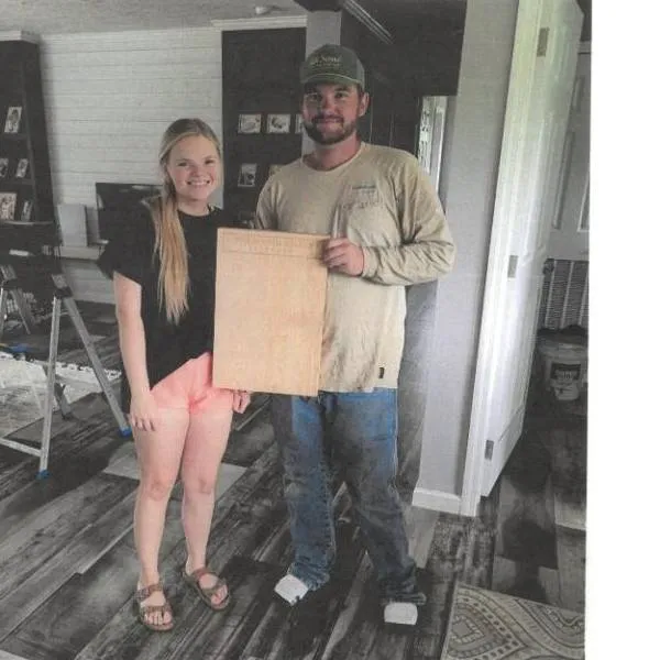 TYLER B. welcome home image