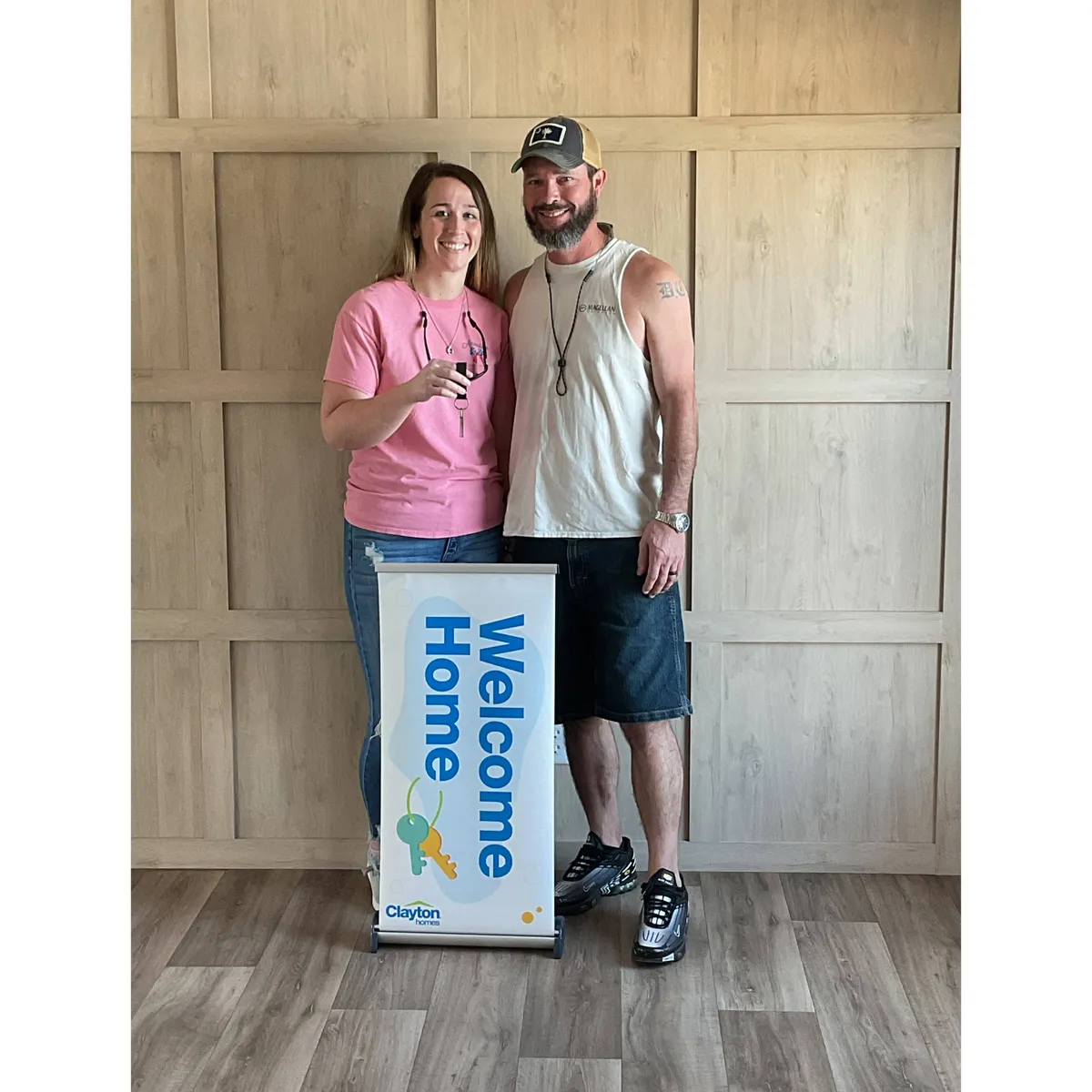 DAVID K. welcome home image