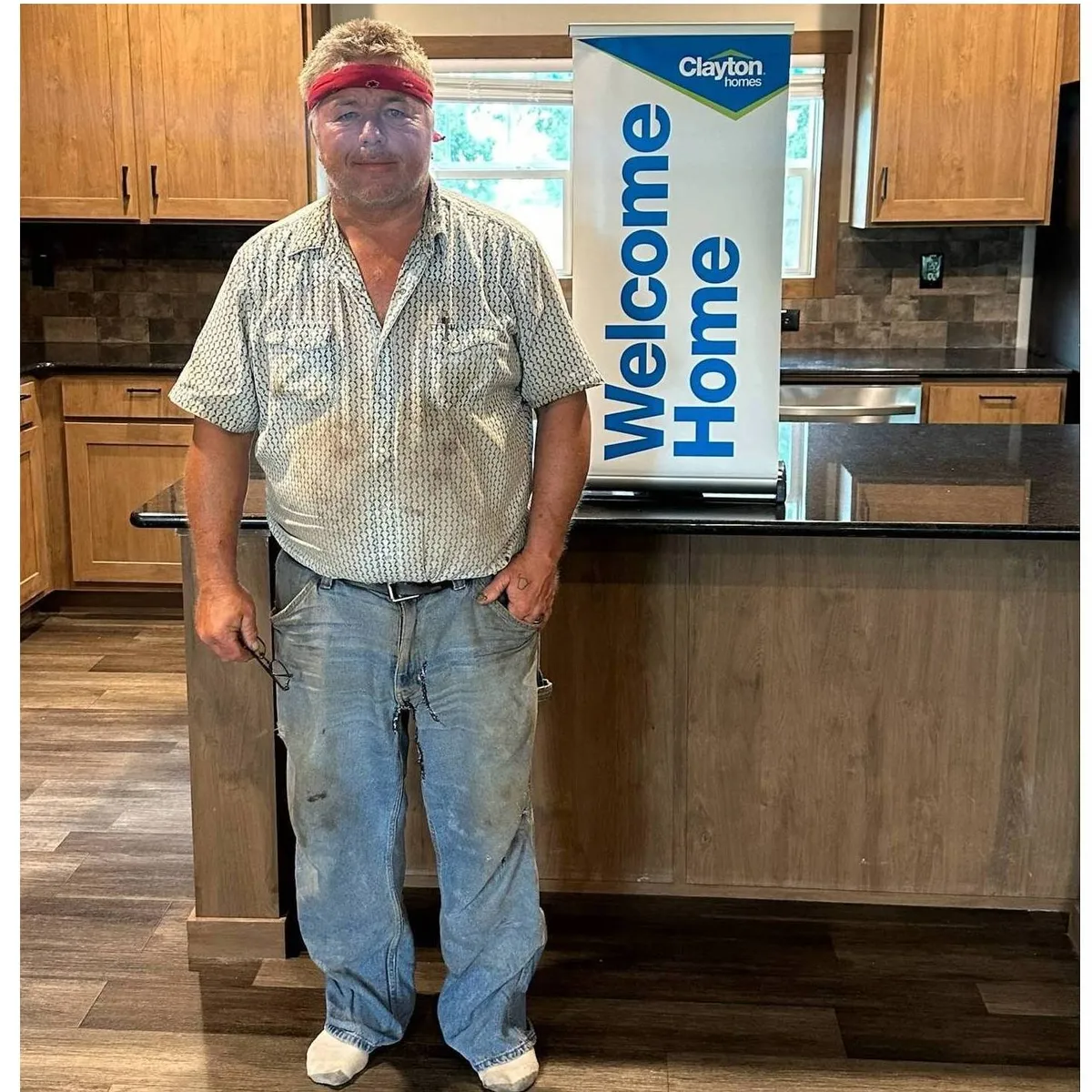 Wesley H. welcome home image