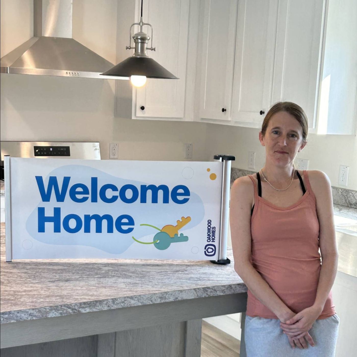 April A. welcome home image