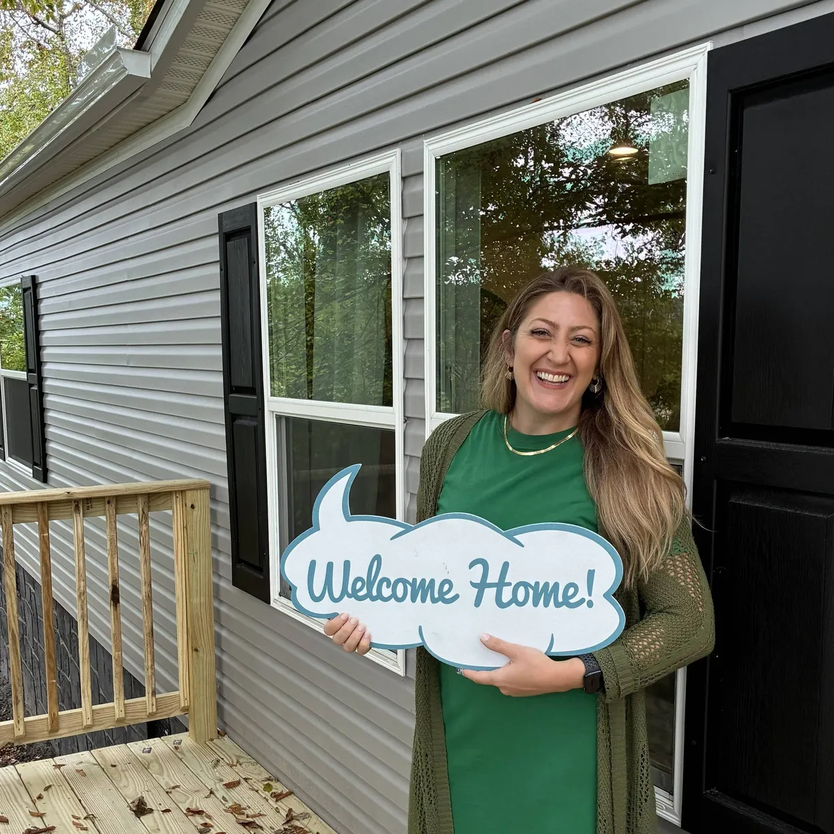 EMILY J. welcome home image