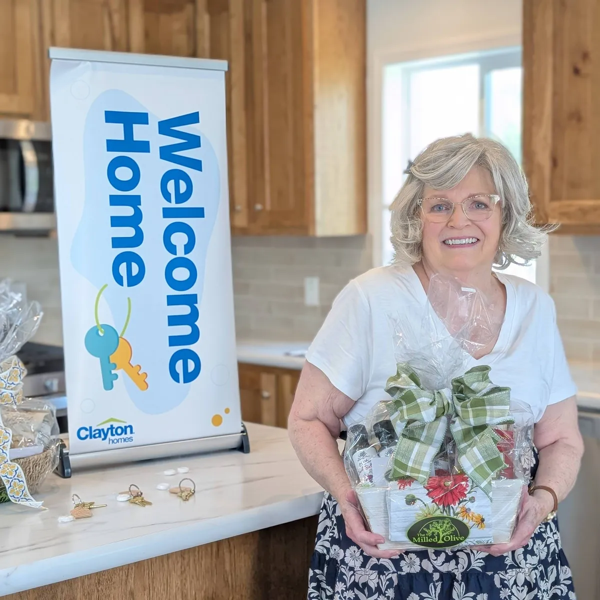 Kathrine B. welcome home image