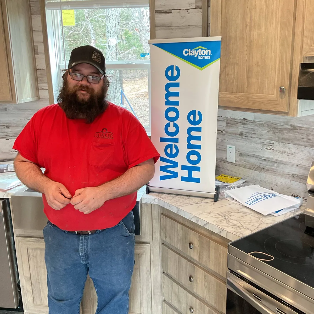 NICHOLAS R. welcome home image