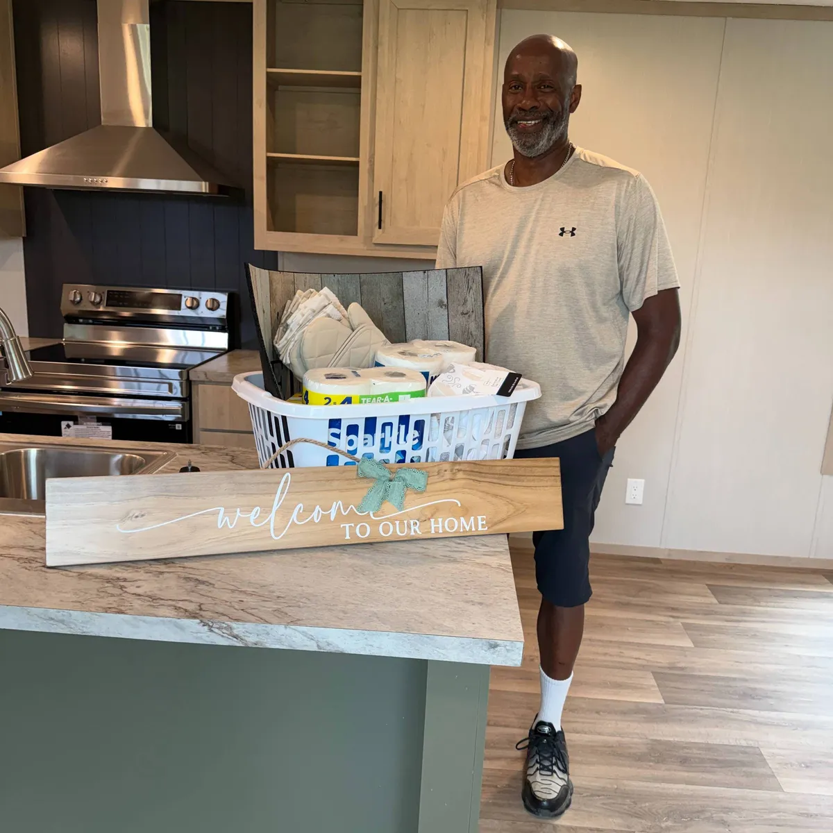 Andrea D. welcome home image