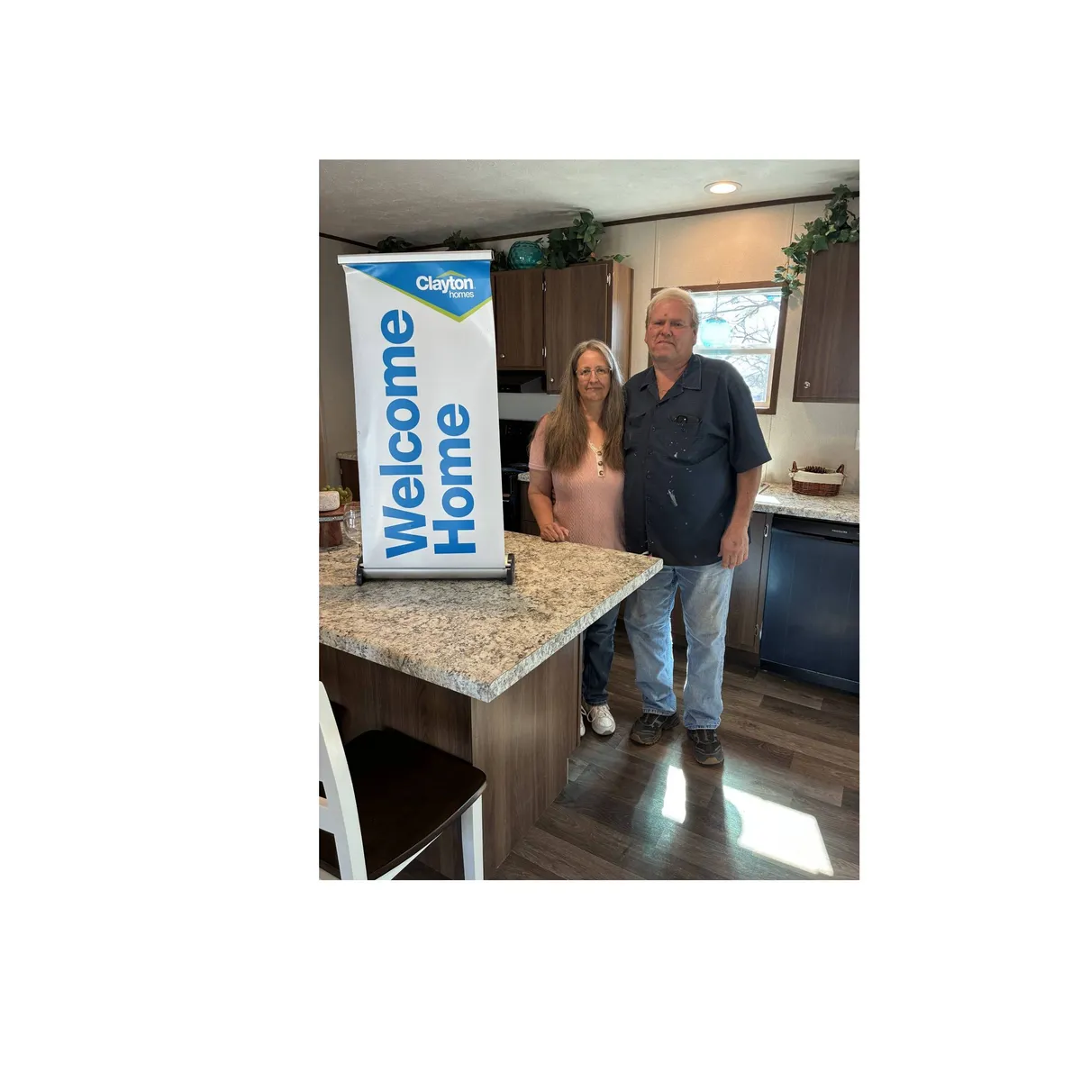 ALAN E. welcome home image