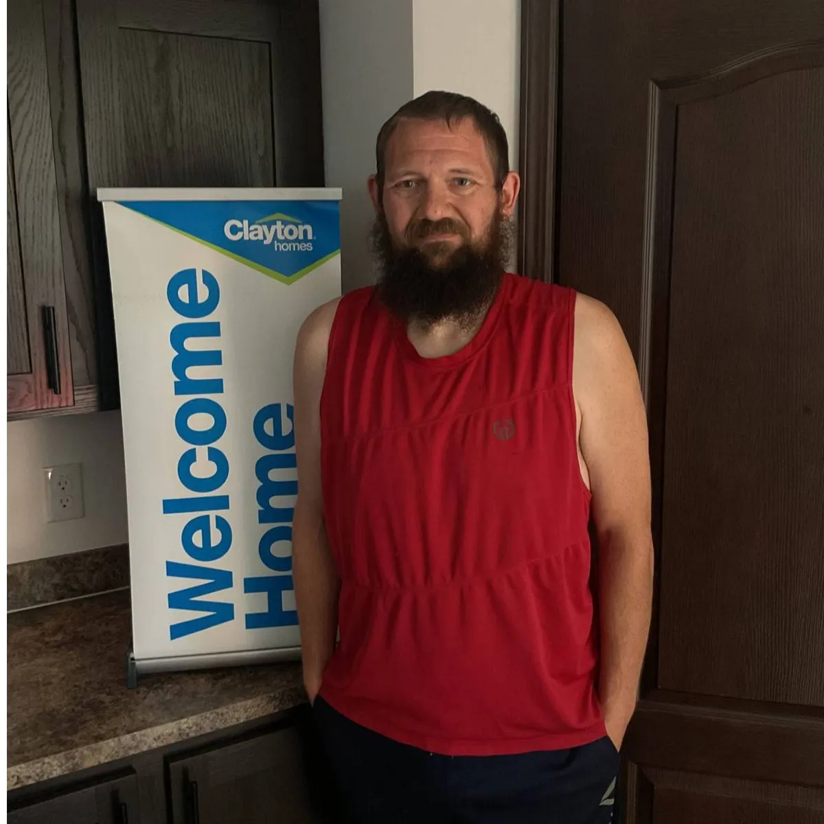 DENNIS P. welcome home image