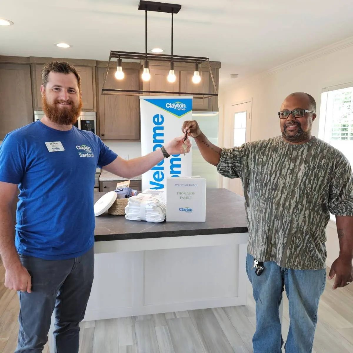 ERIC T. welcome home image