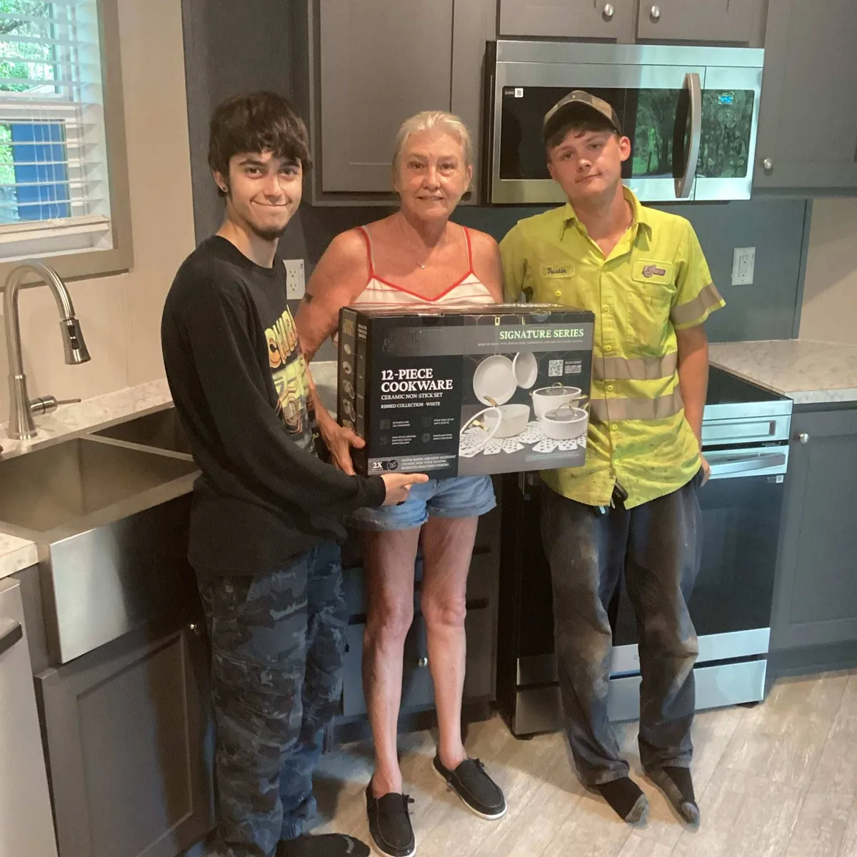 GERALD M. welcome home image