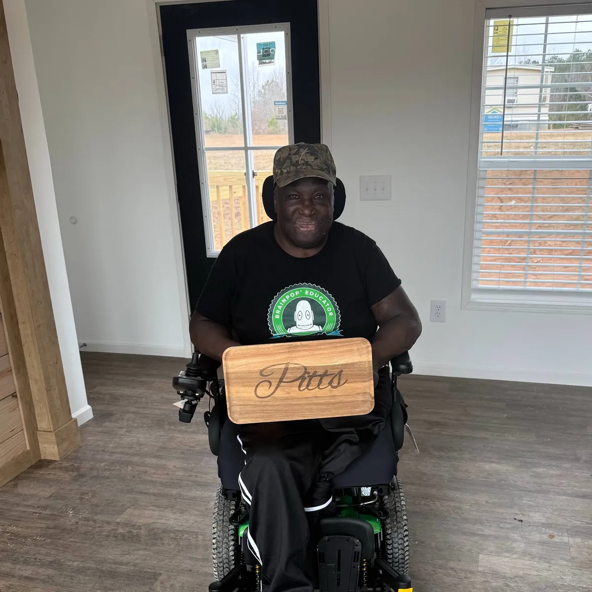 EDWARD P. welcome home image