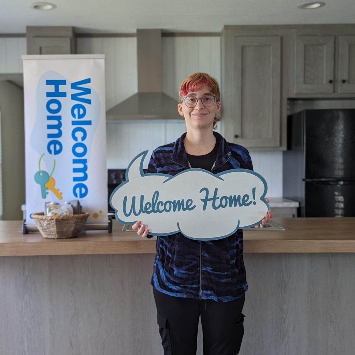 Melodee R. welcome home image