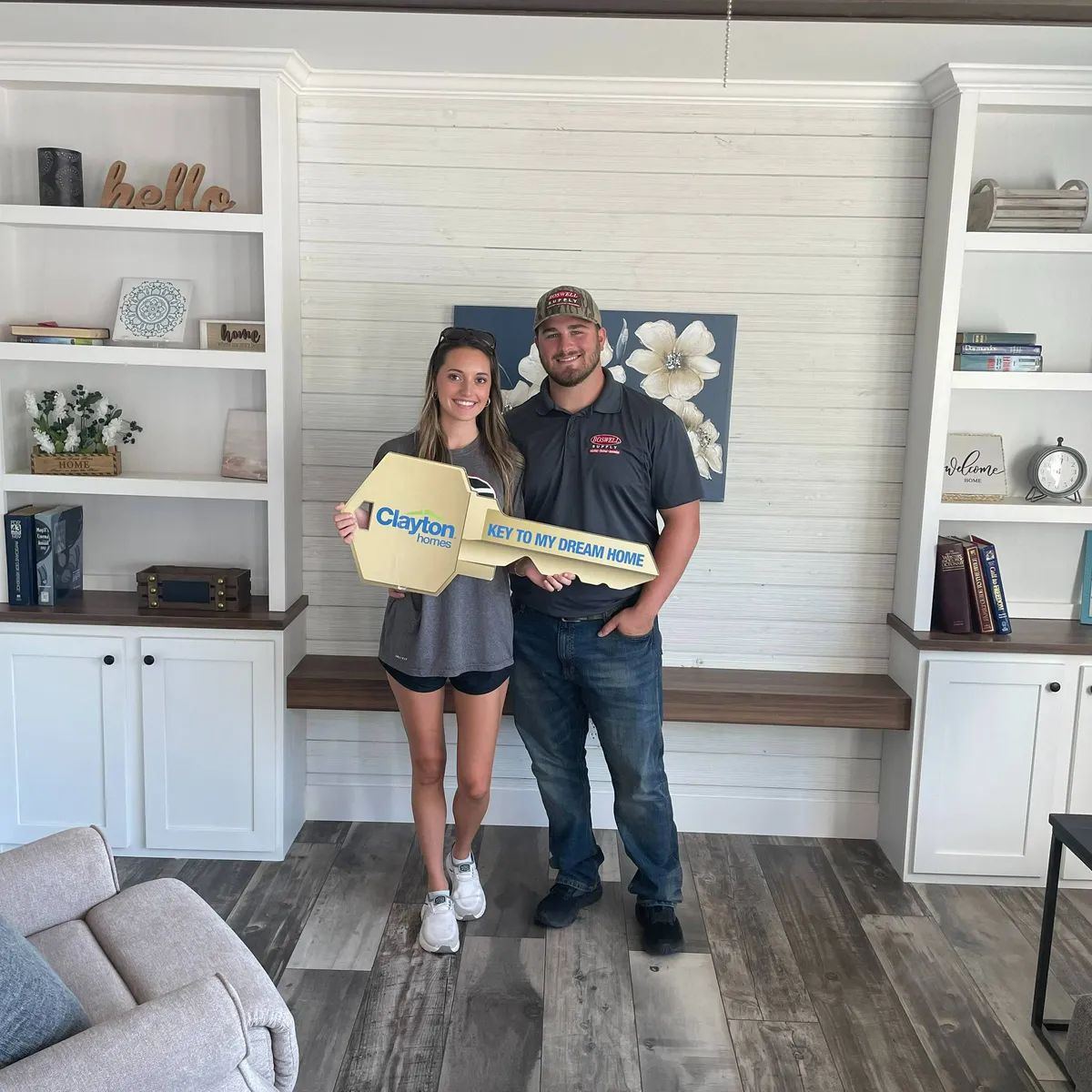 CALEB B. welcome home image