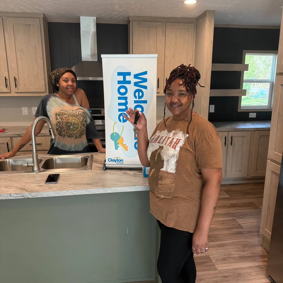 NATASHA D. welcome home image