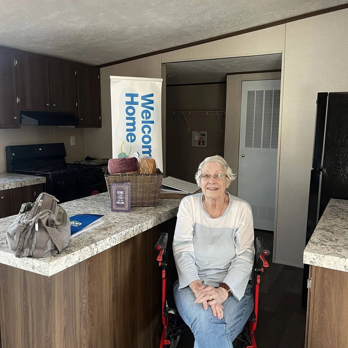 Carrol L. welcome home image