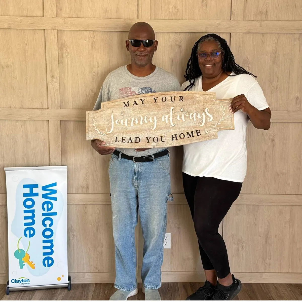 FREDERICK H. welcome home image