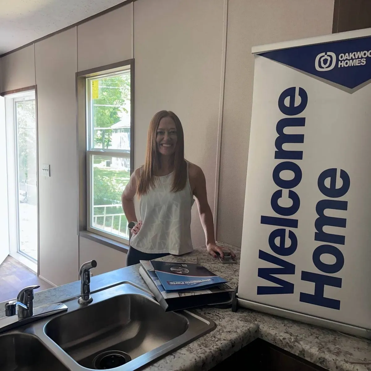 CHRISTOPHER E. welcome home image