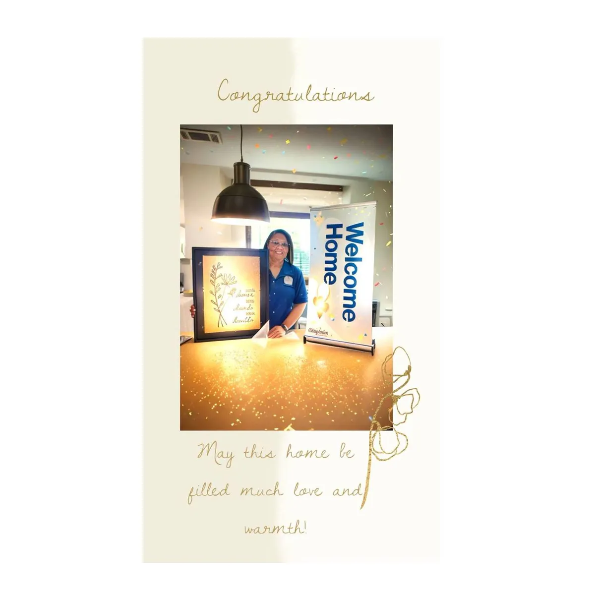 REGINA G. welcome home image