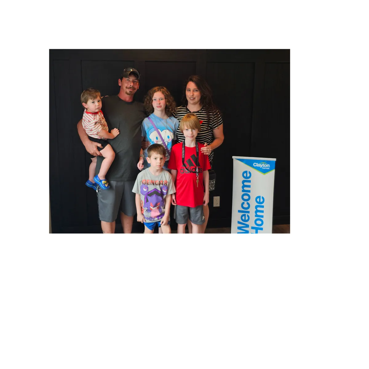 CHARLES K. welcome home image