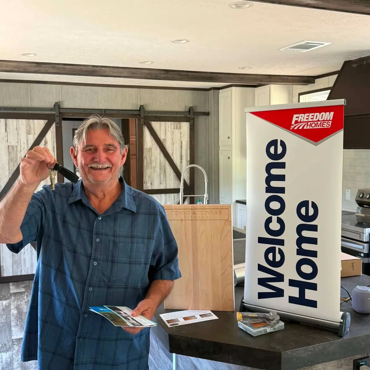 THOMAS B. welcome home image