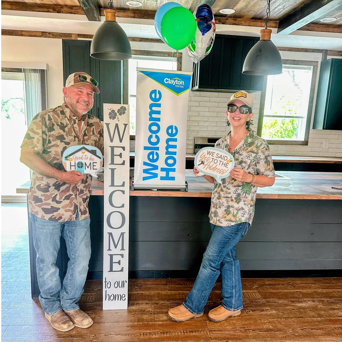 CHRIS S. welcome home image