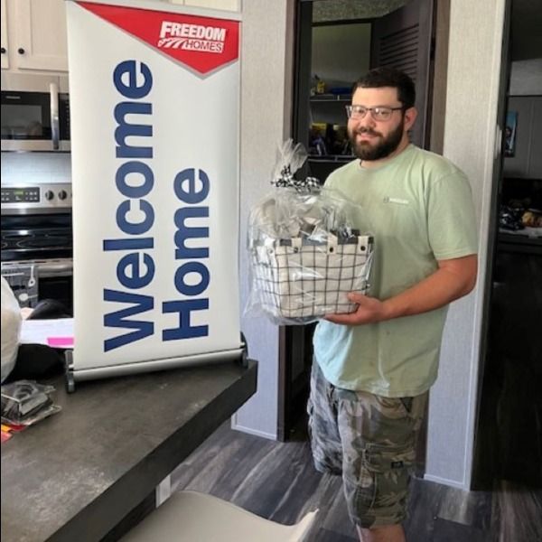 JAMES P. welcome home image