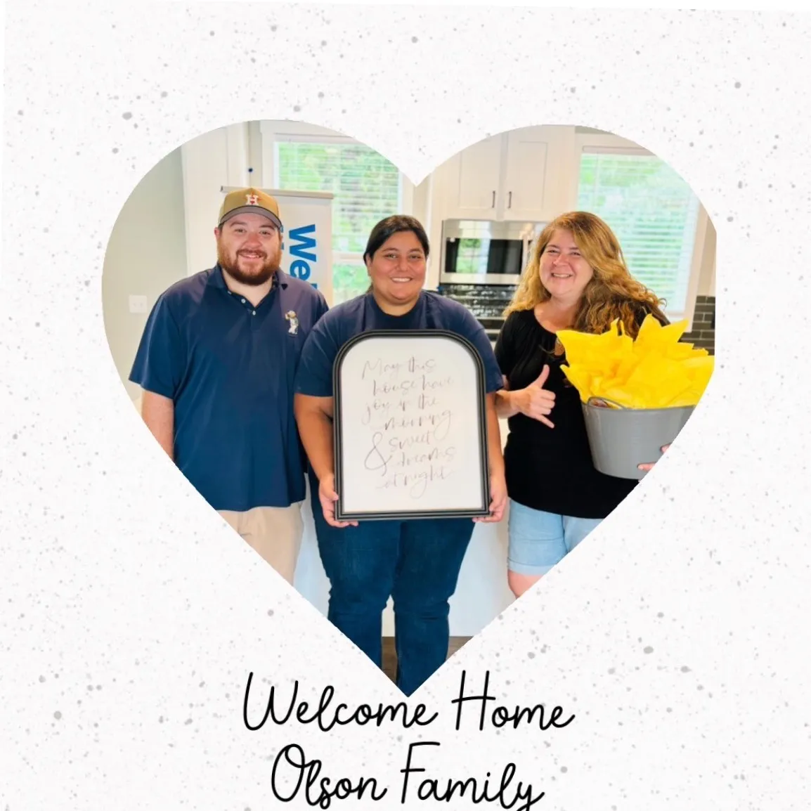 ZACHARY O. welcome home image
