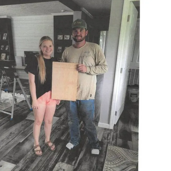 TYLER B. welcome home image
