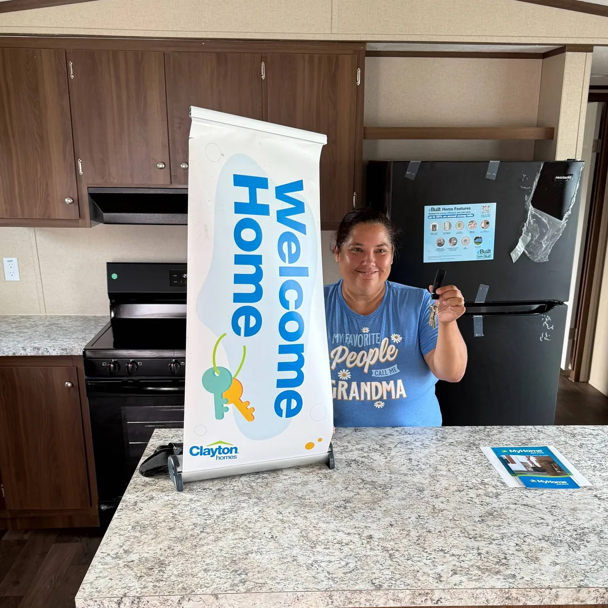 Consuello B. welcome home image